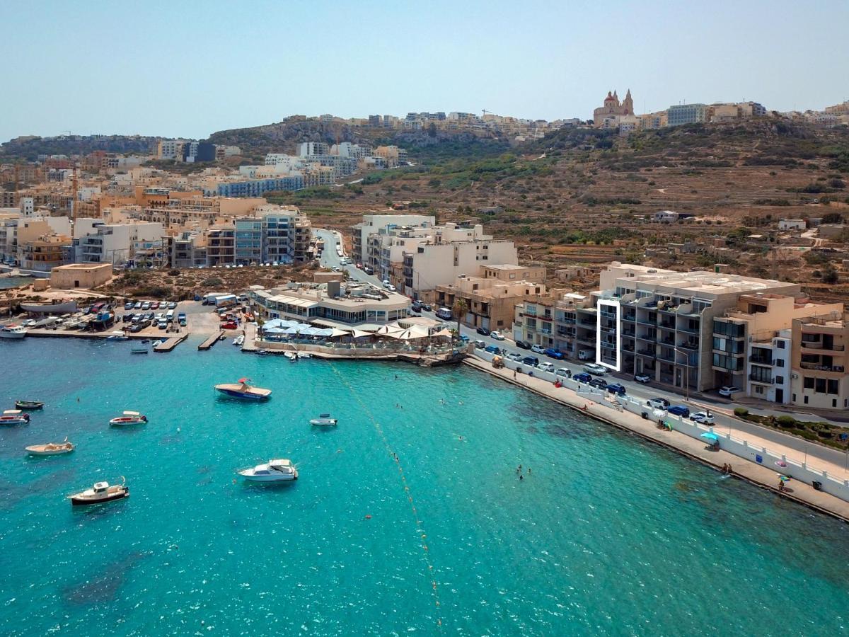 Malta'S Beachfront Apartment In Mellieħa Exteriér fotografie